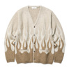 RADIALL HELL - CARDIGAN SWEATER L/S (BROWN)画像