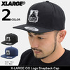 X-LARGE OG Logo Snapback Cap M17C9105画像