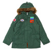 Supreme × HYSTERIC GLAMOUR N-3B Parka WORK GREEN画像