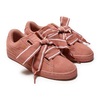 PUMA SUEDE HEART SATIN 2 WNS CAMEO BROWN 364084-03画像