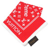 Supreme × LOUIS VUITTON Monogram Bandana RED画像
