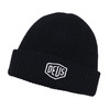 Deus Ex Machina SHIELD BEANIE BLACK画像