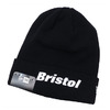 F.C.R.B. × NEW ERA BRISTOL KNIT CAP BLACK画像