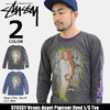STUSSY Venus Angel Pigment Dyed L/S Tee 1994139画像