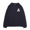 ATMOS LAB BIG A LS TEE NAVY AL17F-PL03画像