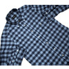 IKE BEHAR #MF1306LB L/S B.D. FLANNEL CHECK SHIRTS/indigo画像