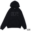 DOPE TONAL CLASSIC LOGO HOODIE BLACK画像