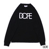 DOPE CLASSIC LOGO L/S TEE BLACK画像