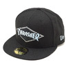 New Era 59FIFTY Thrasher BLACK/SKY BLUE 11474961画像