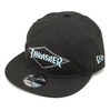 New Era 9TWENTY Flat Visor Thrasher BLACK/SKY BLUE 11474925画像