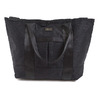 New Era 22L Tote Bag Suede Herringbone BLACK/M.SILVER 11474269画像
