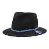 RADIALL HARVEST - ROLLABLE FEDORA HAT (BLACK)画像
