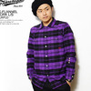 FINDERS KEEPERS FK-FLANNEL WORK L/S -PURPLE- 40731103P画像