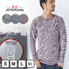 J.E.MORGAN 片染め 長袖 ヘンリーネック パック Tee J7106画像
