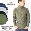 J.E.MORGAN 長袖 タートルネック パック Tee J7259画像
