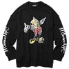 MISHKA LAMOUR MASCOT CREWNECK (BLACK)画像