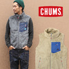CHUMS Bonding Fleece Vest CH04-1081画像