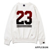 APPLEBUM CHICAGO 23 Crew Sweat WHITE画像