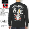 SKULL WORKS &times; CROWS ロンT "デスラビットガール" SCW-1101画像