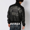 AVIREX MA-1/LAMB LEATHER MA-1 AVIREX LOGO 6171088画像