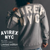 AVIREX BIG LOGO CREW NECK SWEAT 6173456画像
