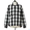 UNUSED Block check shirts jacket US1316画像