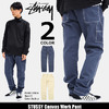 STUSSY Canvas Work Pant 116318画像
