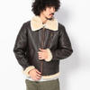 AVIREX MOUTON BOMBER JACKET 6161090画像