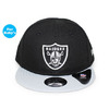 NEW ERA OAKLAND RAIDERS KID'S MY 1st SNAPBACK BLACKxGREY FFNE2418611画像