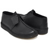 Clarks DESERT TREK BLACK SMOOTH LEATHER 00111433画像
