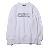 ATMOS LAB W125 CREW-NECK SWEAT white AL17F-PC02-WHITE画像