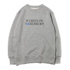 ATMOS LAB W125 CREW-NECK SWEAT gray AL17F-PC02-GRAY画像
