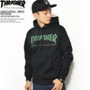 THRASHER UNICURSAL MAG HOODIE -BLACK/GREEN- TH95207BG画像