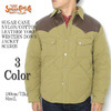 SUGAR CANE NYLON/COTTON LEATHER YOKE DOWN JACKET SC13926画像