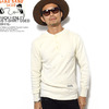 GLAD HAND THICK HENLEY L/S T-SHIRT USED -WHITE-画像
