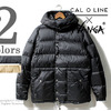 CAL O LINE × NANGA SHIGA DOWN CLASSIC PINANACLE DOWN JACKET CL172-083画像