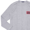 COMME des GARCONS HOMME CdGH LOGO L/S THERMAL GRAY画像