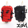 X-girl BOX SHAPED BACKPACK 5174020画像