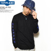 TOYPLANE STAR L/S TEE -BLACK- TP17-GSPTE02B画像