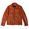 VANSON ENF SLIM FITTED SOFT COW LEATHER WHISKY TAN画像
