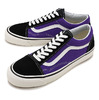 VANS ANAHEIM FACTORY OLD SKOOL 36 DX BLACK/OG BRIGHT PURPLE VN0A38G2QWA画像