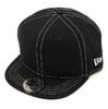 NEW ERA 506 Umpire Cap Adjustable BLACK/S.WHITE 11475057画像
