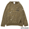 APPLEBUM × PLAY USMC "SPLASH" Crew OLIVE画像