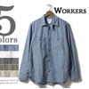 Workers Metal Button Work Shirt画像