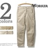 Workers Officer Trousers, Slim, Type 2 Zip画像