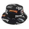 NEW ERA THRASHER LOGO BUCKET01 11521877画像