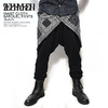 Zephyren WAIST CLOTH SAROUEL PANTS -BLACK-画像