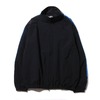ATMOS LAB NYLON TRACK LINE JACKET BLACK/BLUE AL17F-TP08-BLUE画像