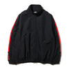 ATMOS LAB NYLON TRACK LINE JACKET BLACK/RED AL17F-TP08-RED画像