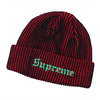 Supreme 2-Tone Rib Beanie RED画像